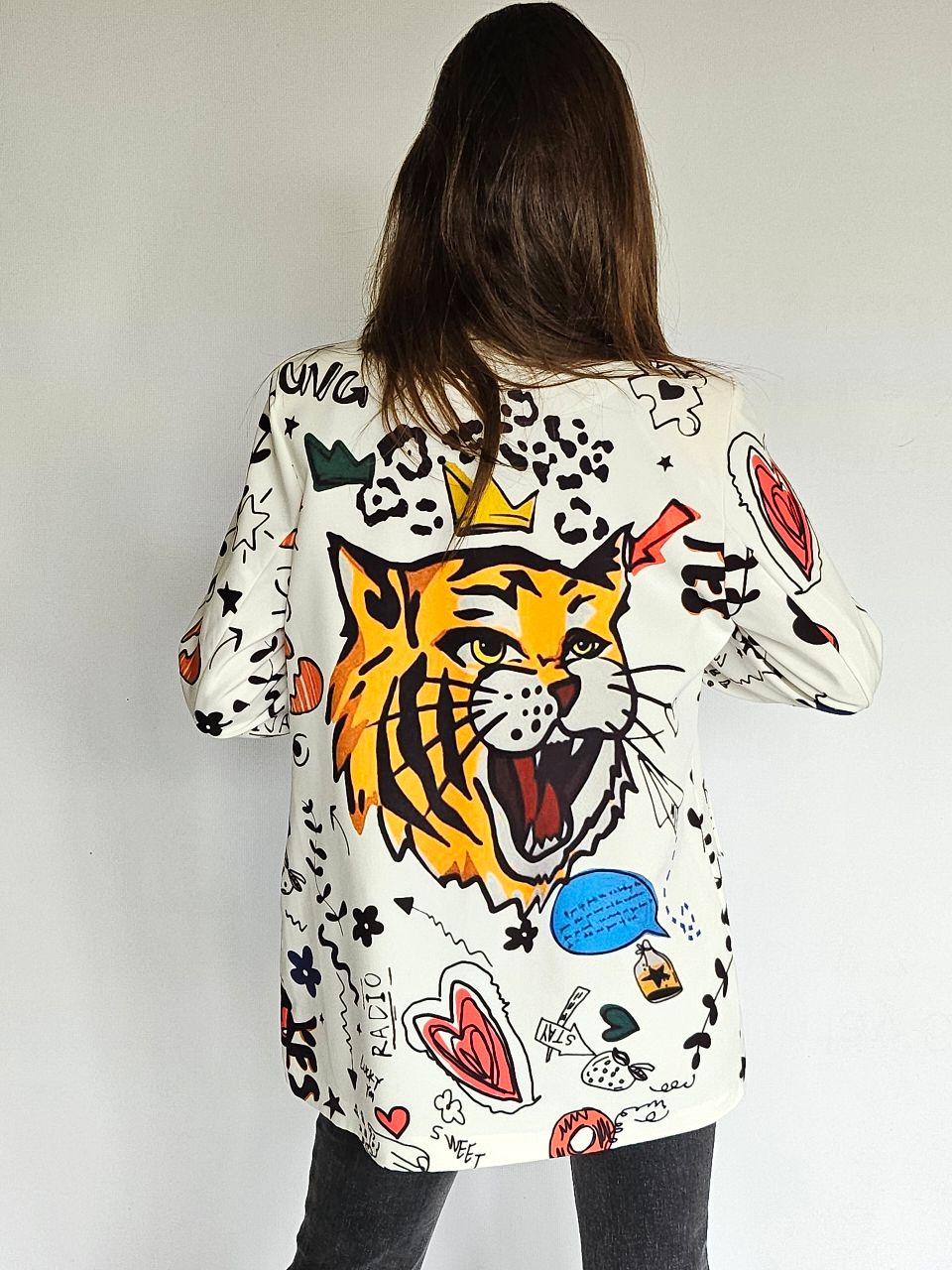 Tiger Colorful Blazerindex