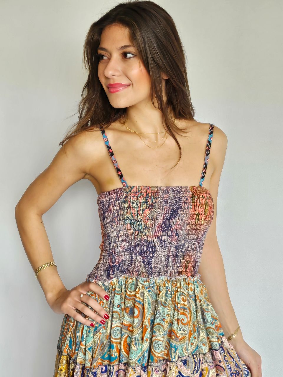Gypsy Colorful Dressindex